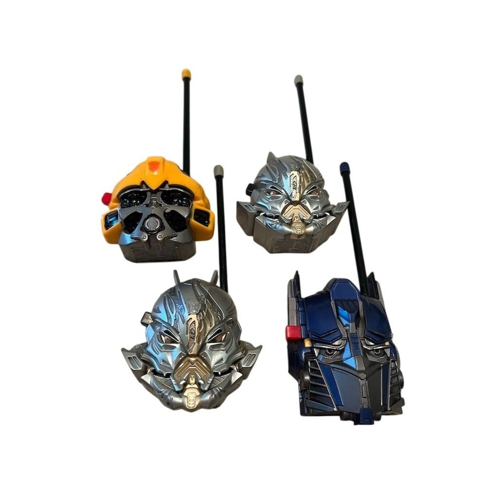 Hasbro Transformers Walkie Talkie 4-Pack Optimus Prime Bumblebee Kids 4+